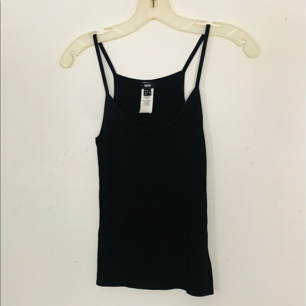 Black Mango Ribbed Cami - Picture 2 of 12